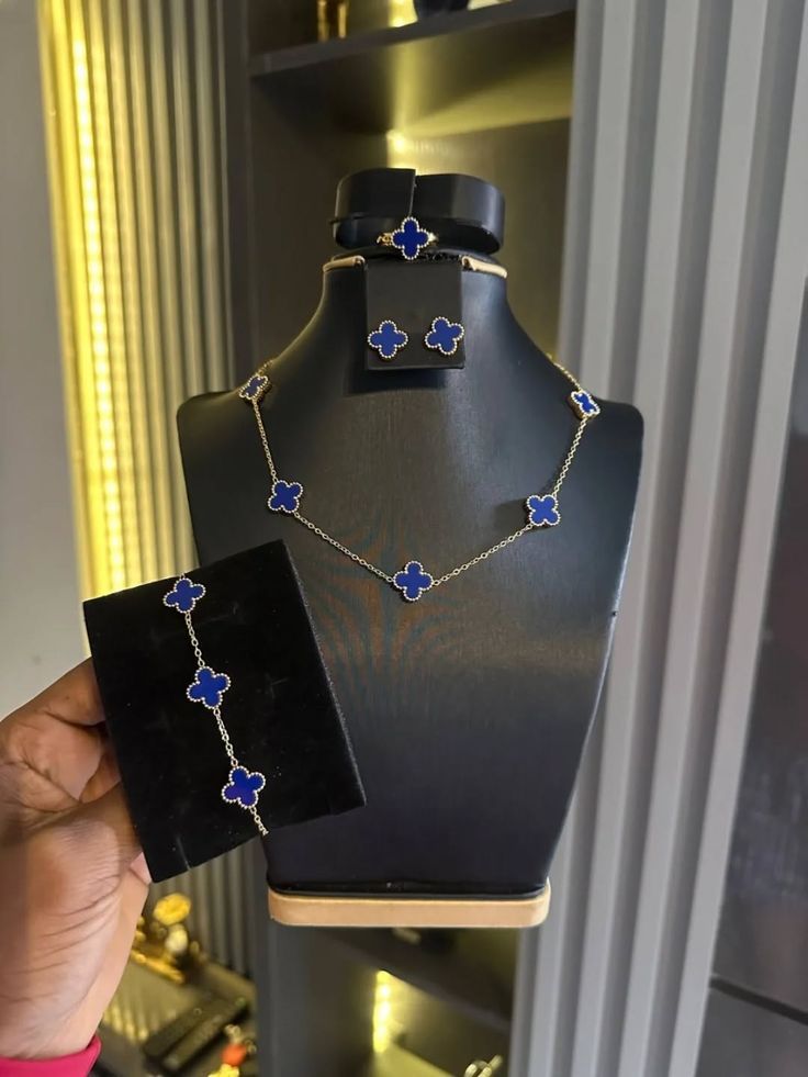 Parure Trèfle Style Van Cleef– Acier Inoxydable | Plusieurs Couleurs